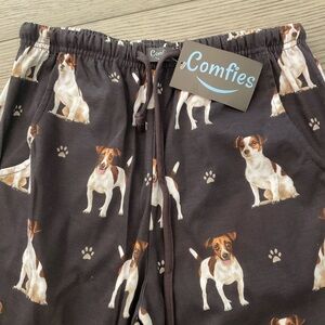 NWT Comfies Beagle Dog Print Pajama Pants